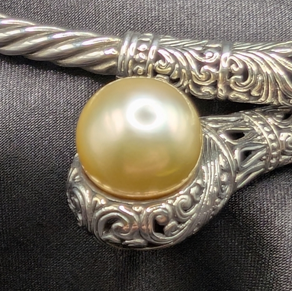 Bali 10mm South Sea Pearl Neckpiece 48.2g - Picture 8 of 9